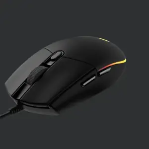 LOGITECH G203 LIGHTSYNC žaidimų pelė juoda