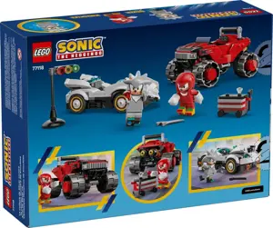 LEGO SONIC THE HEDGEHOG 77118 Silver's Car vs Knuckles' Monster Truck