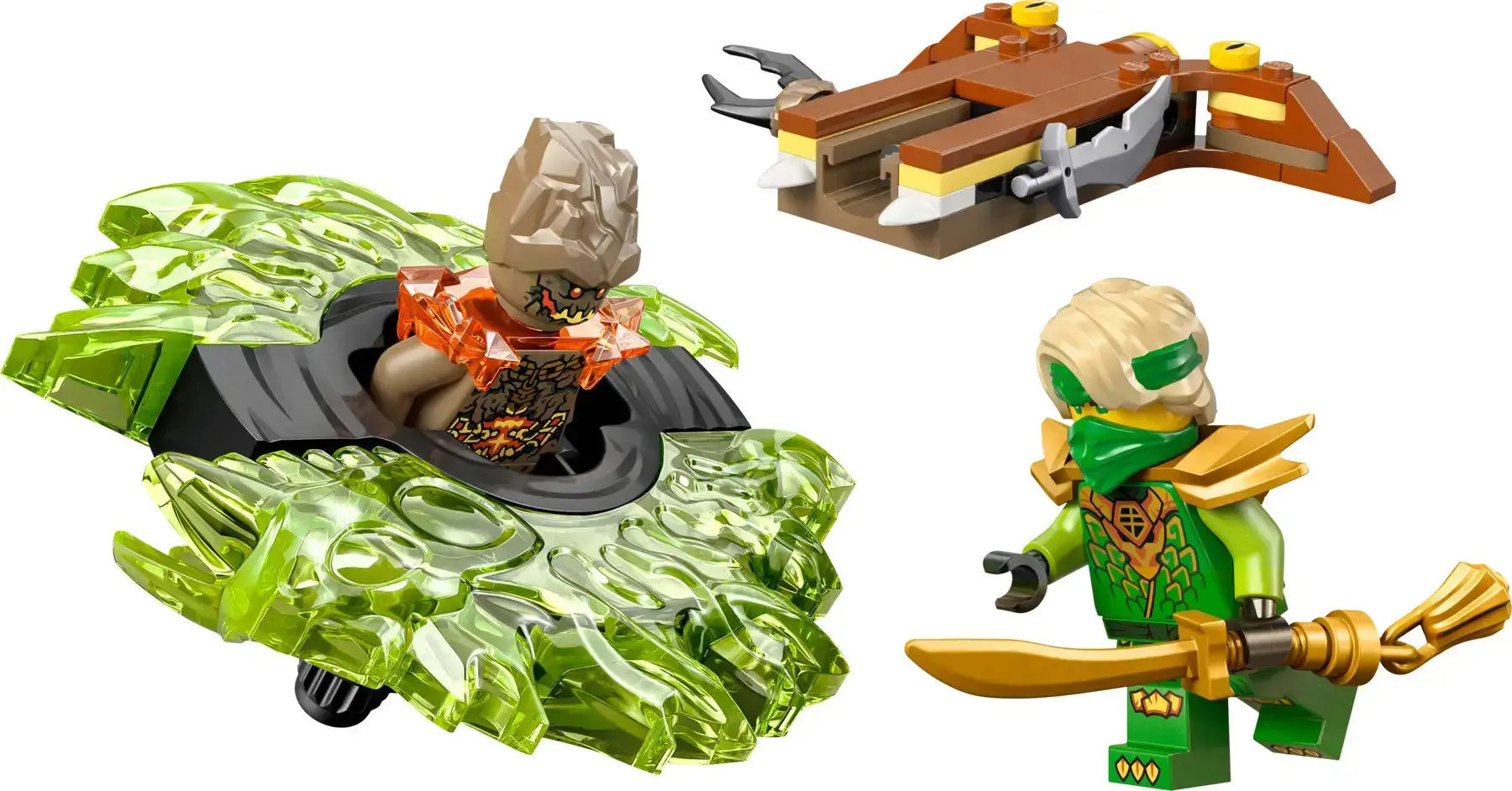 LEGO NINJAGO 71850 Lloyd vs Elemental Monster Spinner