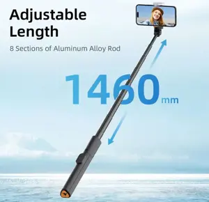 Tech-Protect Selfie Stick Tripod L09S Bluetooth, black