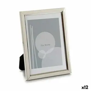 Nuotraukų rėmelis Aliuminis baltas 14,5 x 19,5 x 1 cm (12 vnt.)