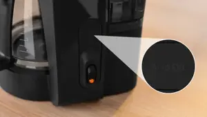 Kavos aparatas BOSCH TKA2M113, 1,25 litrai, Juoda, Manual