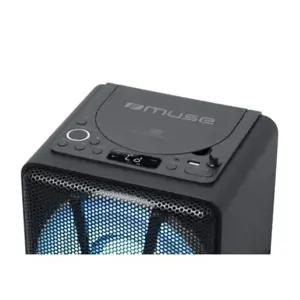 "Muse Party Box" garsiakalbis M-1820 DJ 150 W, "Bluetooth", belaidis ryšys, juodas