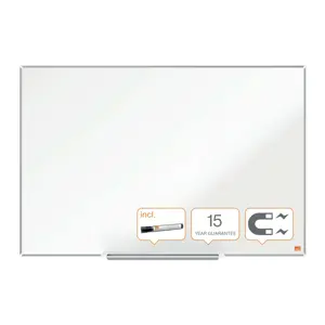 Plieninė baltoji magnetinė lenta NOBO Impression Pro, 90x60cm