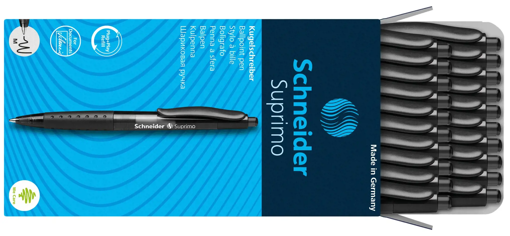 Tušinukas SCHNEIDER SUPRIMO 1.0 mm