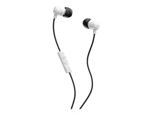 Skullcandy Jib 3,5 mm, į ausis, mikrofonas, balta/juoda