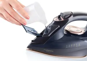 ETA Iron Kiara ETA127690000 Belaidis garų lygintuvas, 2200 W, vandens bakelio talpa 220 ml, nepertraukiamas garų srautas 40 g/min, juodas