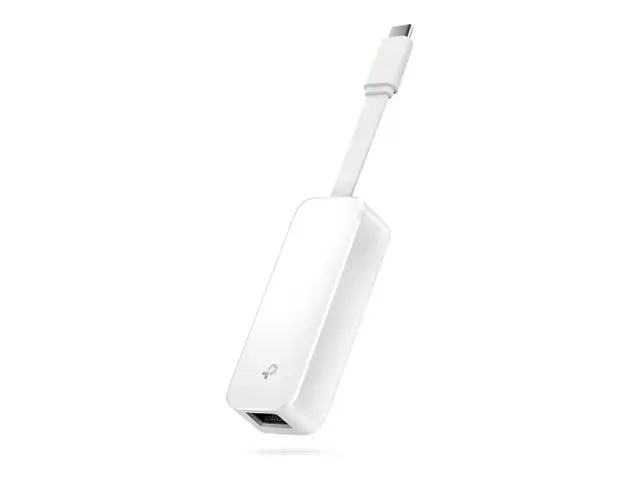"TP-Link" USB Type-C to RJ45 Gigabit Ethernet tinklo adapteris, laidinis, USB, Ethernet, 1000 Mbps, baltas