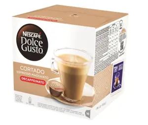 Decaffeinated coffee in capsules Nescafe Dolce Gusto Espresso Cortado Decafeinato 16 pc(s)