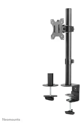 "Neomounts by Newstar" monitoriaus laikiklis ant stalo, tvirtinimas per stalą, 8 kg, 25,4 cm (10"), 81,3 cm (32"), 100 x 100 mm, juodas