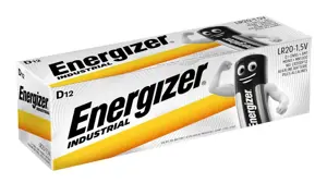 ENERGIZER INDUSTRIAL PRO D LR20 1,5 V AKUMULIATORIAI 12 VNT.