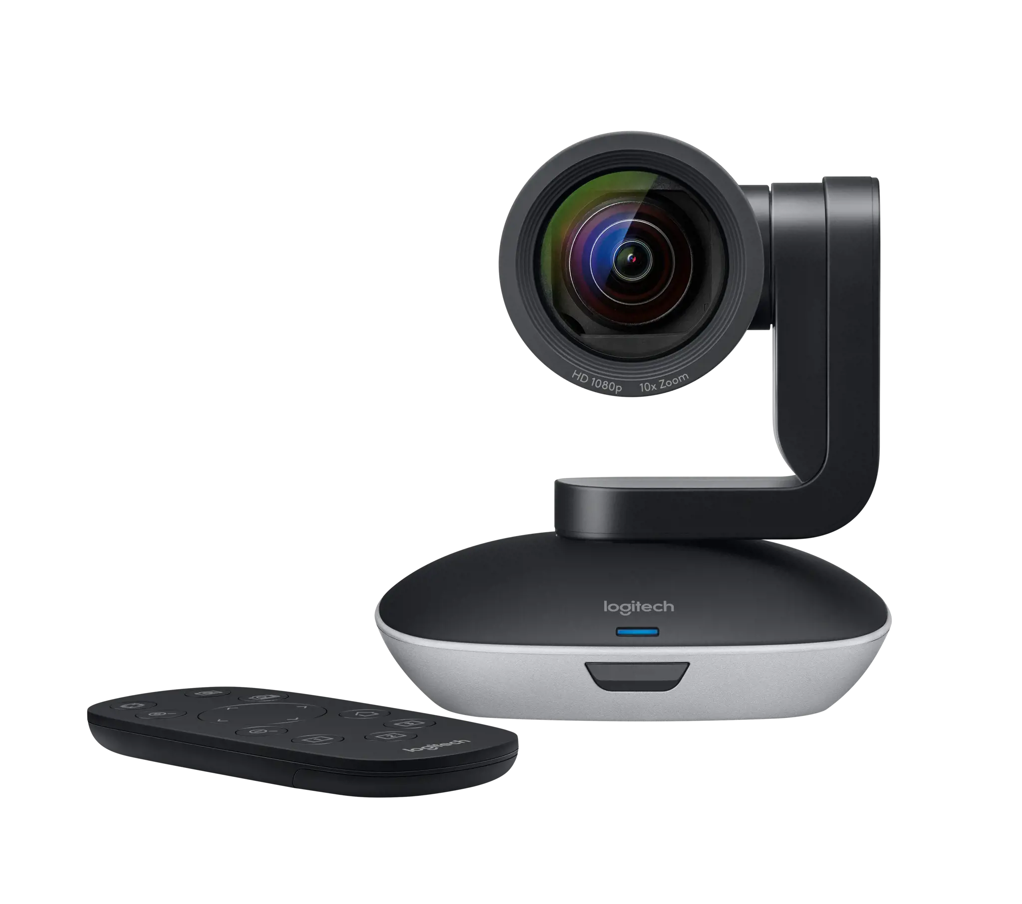 "Logitech PTZ Pro 2", "Full HD", 30 kadrų per sekundę, 90°, 10x, juoda, pilka