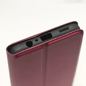 Išmanusis minkštas dėklas Motorola Moto G53 burgundy