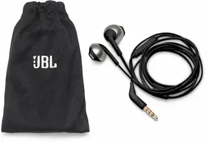 JBL ausinės T205, juodos spalvos