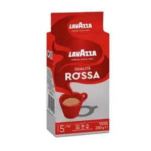 Kava LAVAZZA Qualita Rossa, malta, 250 g