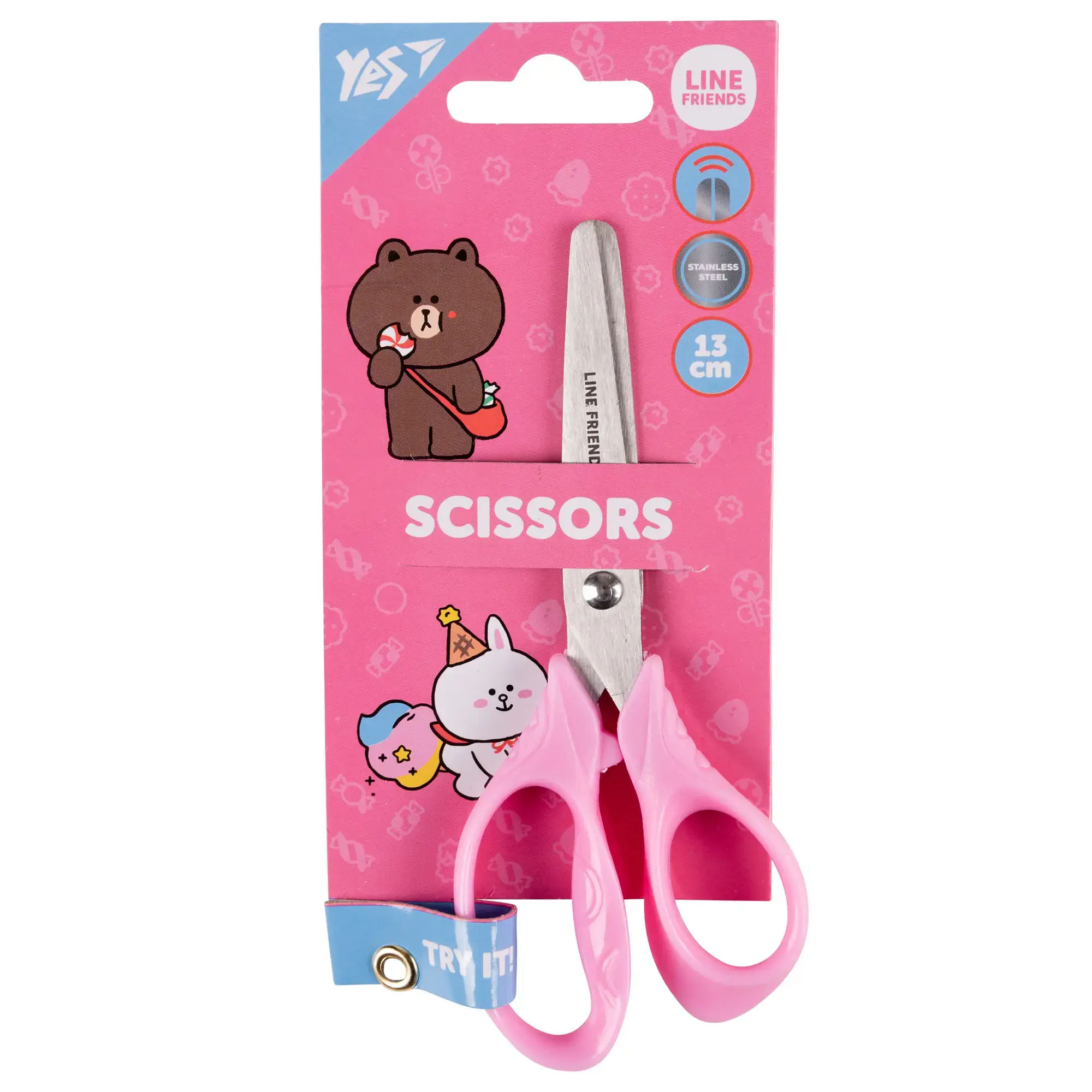 Žirklės Yes Line Friends 13cm