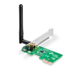TP-Link TL-WN781ND, vidinis, belaidis, PCI Express, WLAN, 150 Mbps, žalias