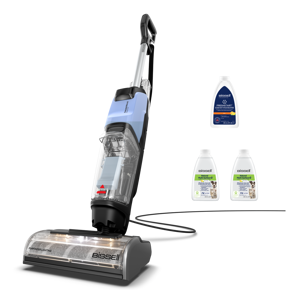 Bissell Vacuum Cleaner | CrossWave EdgeFind Select All-in-one Multi-surface | Corded operating | Washing function | 290-340 W | Black/Lake Blue/Silver