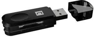 NATEC NCZ-0560 Natec kortelių skaitytuvas MINI ANT 3 SDHC, MMC, M2, Micro SD, USB 2.0, juodas