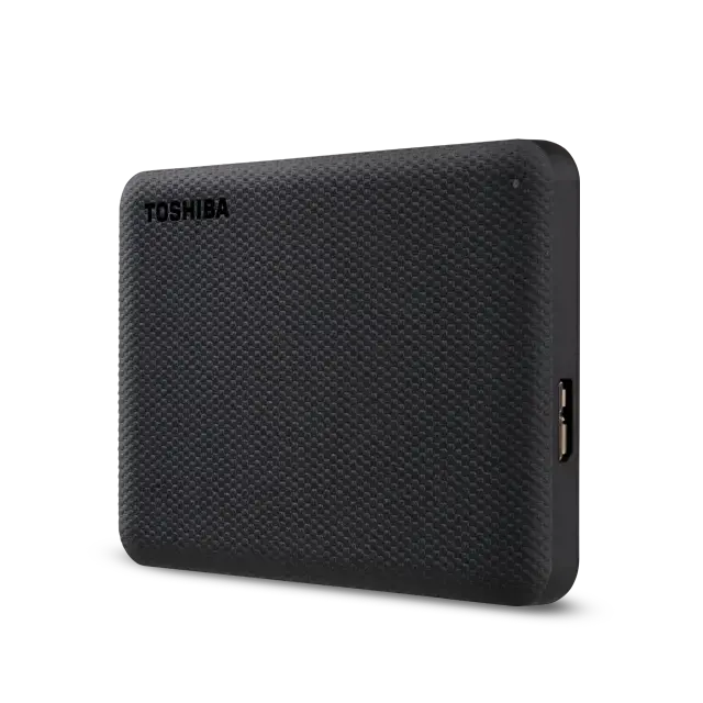 TOSHIBA "Canvio Advance" 4 TB 2,5 colio išorinis kietasis diskas USB 3.2 Gen1 juodas