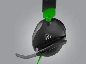 "Turtle Beach Recon 70" žaidimų ausinės "Xbox Series X|S" ir "Xbox One" - juodos, laidinės, žaidimų, 20 - 20000 Hz, 571,5 g, ausinės, juodos, žalios