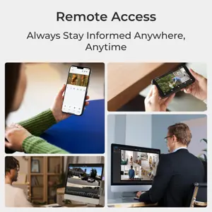 Reolink Fisheye Series P520 - 6MP Indoor Fisheye PoE Camera, 360° View, Multiple Display Modes, Person Detection, IP security camera, Indoor & outdoor, Wired, Google Assistant, Ceiling/wall, Grey, Black