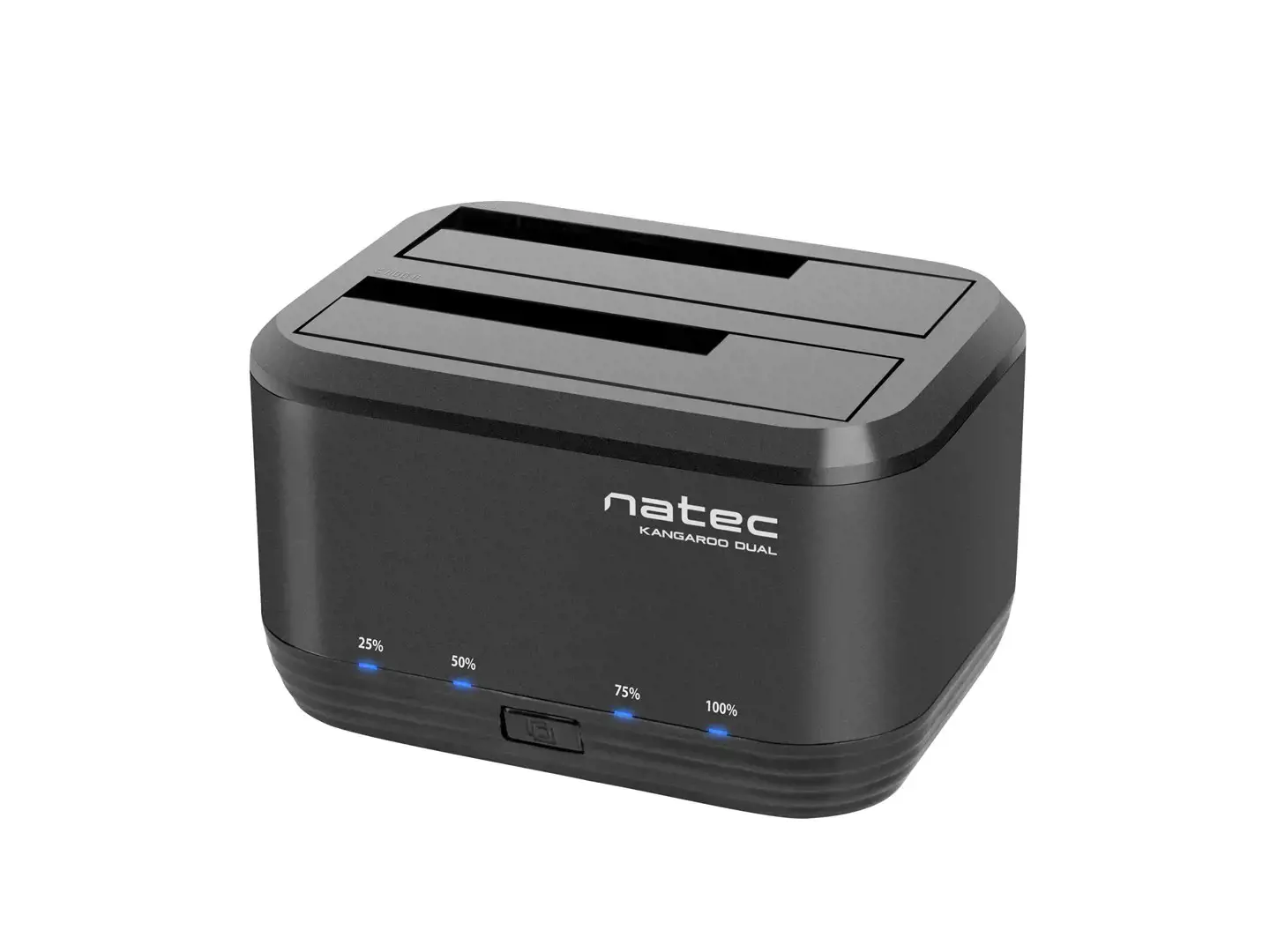 NATEC NSD-0955 Natec KANGAROO DUAL 2,5/3,5 HDD USB 3.0 + kintamosios srovės adapteris