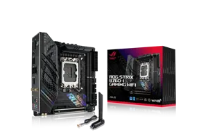 ASUS ROG STRIX B760-I GAMING WIFI, "Intel", LGA 1700, "Intel® Celeron®", "Intel® Core™ i3", "Intel®…