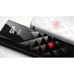 "Silicon Power Ultima U03", 32 GB, USB Type-A, 2.0, skaidrių, 13 g, balta