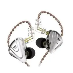 KZ ZAR NO MIC - in-ear headphones, silver