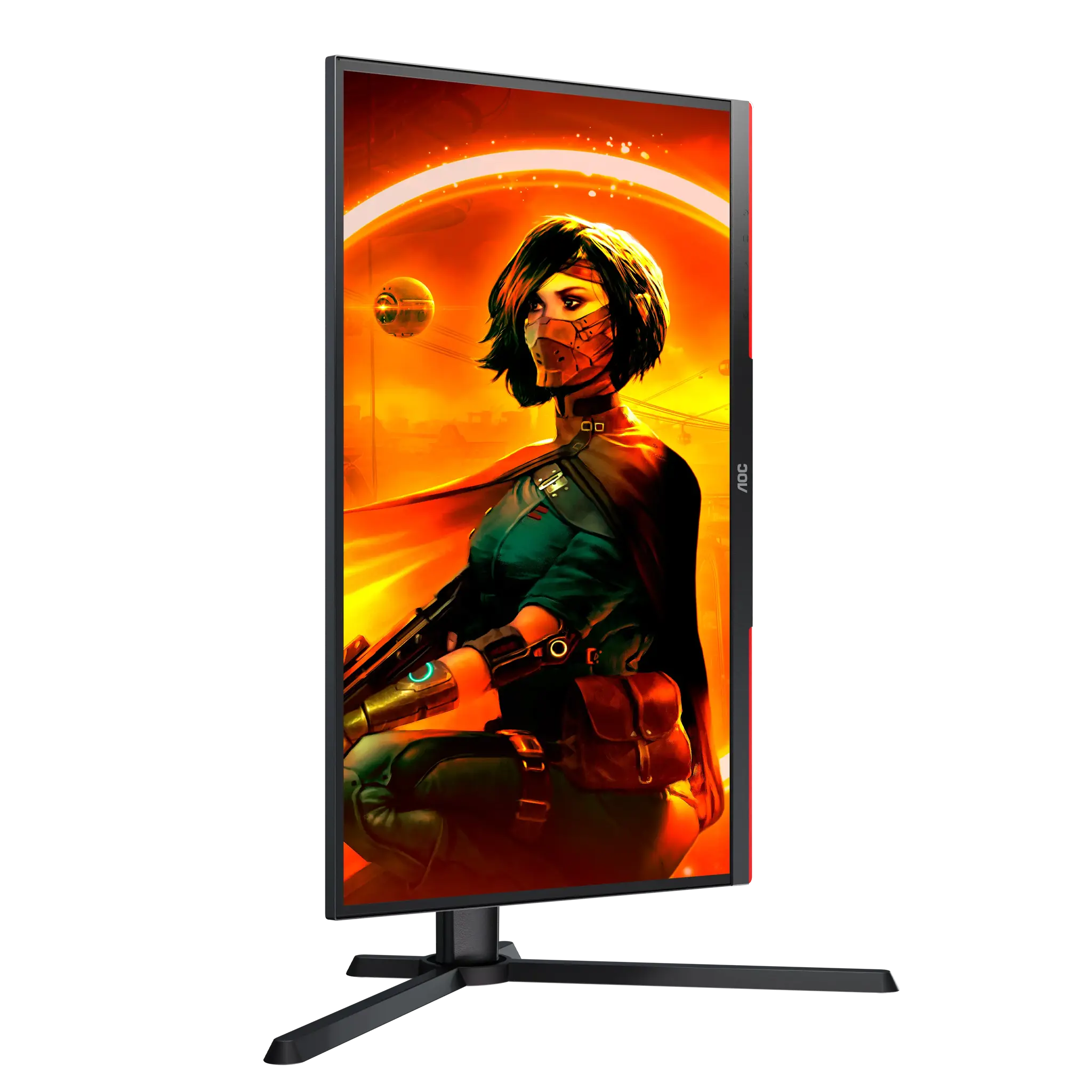 Monitorius AOC 24.5inch 1920x1080 VA Flat HAS DP 2xHDMI Brightness 300cd/m2 AOC Gaming