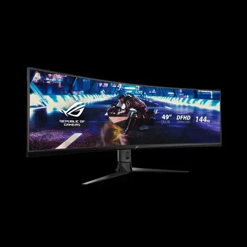 Monitorius ASUS XG49VQ 49inch Gaming monitor VA UWQHD 4ms up to 144Hz 3840x1080 450cd/m2 3Y