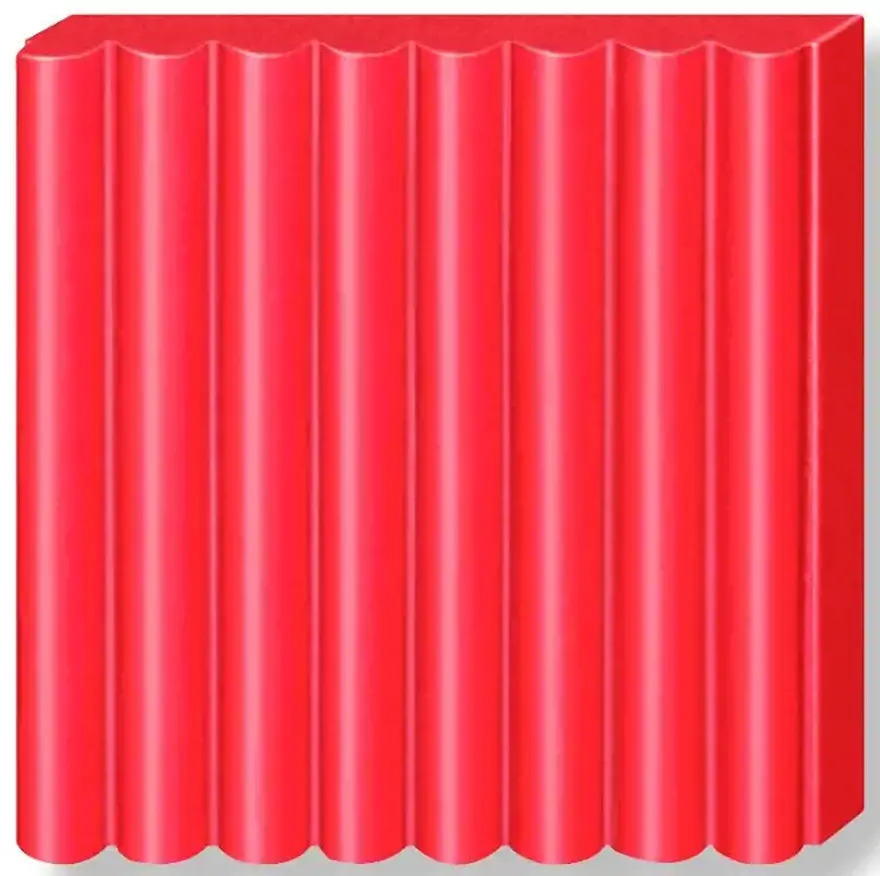 Modelinas FIMO SOFT, 57 g, Indijos raudona sp.
