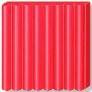 Modelinas FIMO SOFT, 57 g, Indijos raudona sp.