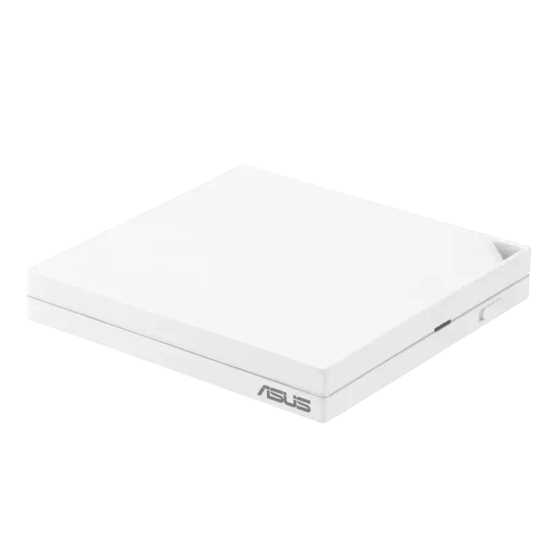 ASUS RT-AX57 Go, "Wi-Fi 6" (802.11ax), Dviejų dažnių (2,4 GHz / 5 GHz), Ethernet LAN, Baltas, Nešiojamasis maršrutizatorius