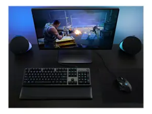 LOGITECH G502 laidinė žaidimų pelė - HERO - BLACK - USB - EWR2