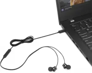 "Lenovo" USB-C laidinės vidinės ausinės (su integruotu valdymu) Lenovo