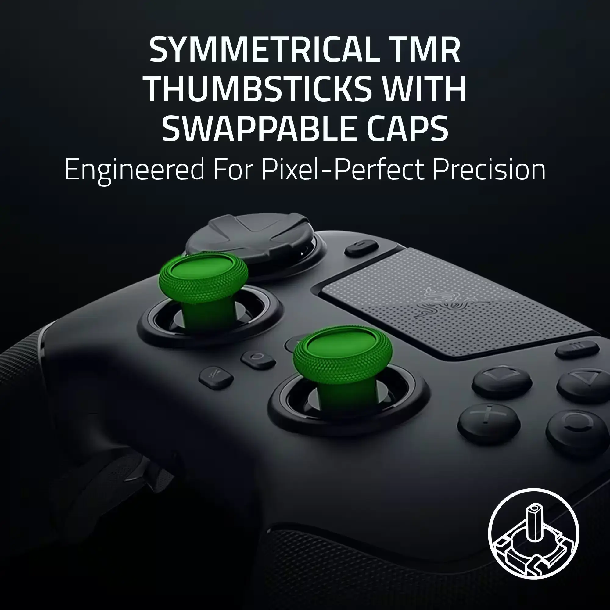 Razer Gaming Controller | Raiju V3 Pro for PS5 & PC | Black