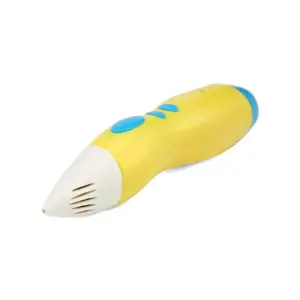 GEMBIRD 3DP-PENLT-01 Gembird Žemos temperatūros 3D spausdinimo rašiklis, PCL gija, geltonos spalvos