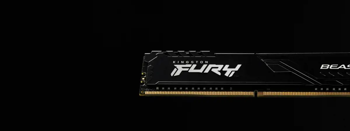 KINGSTON 32GB 3600MHz DDR4 CL18 DIMM atmintinių rinkinys, 2 vnt., "FURY Beast Black
