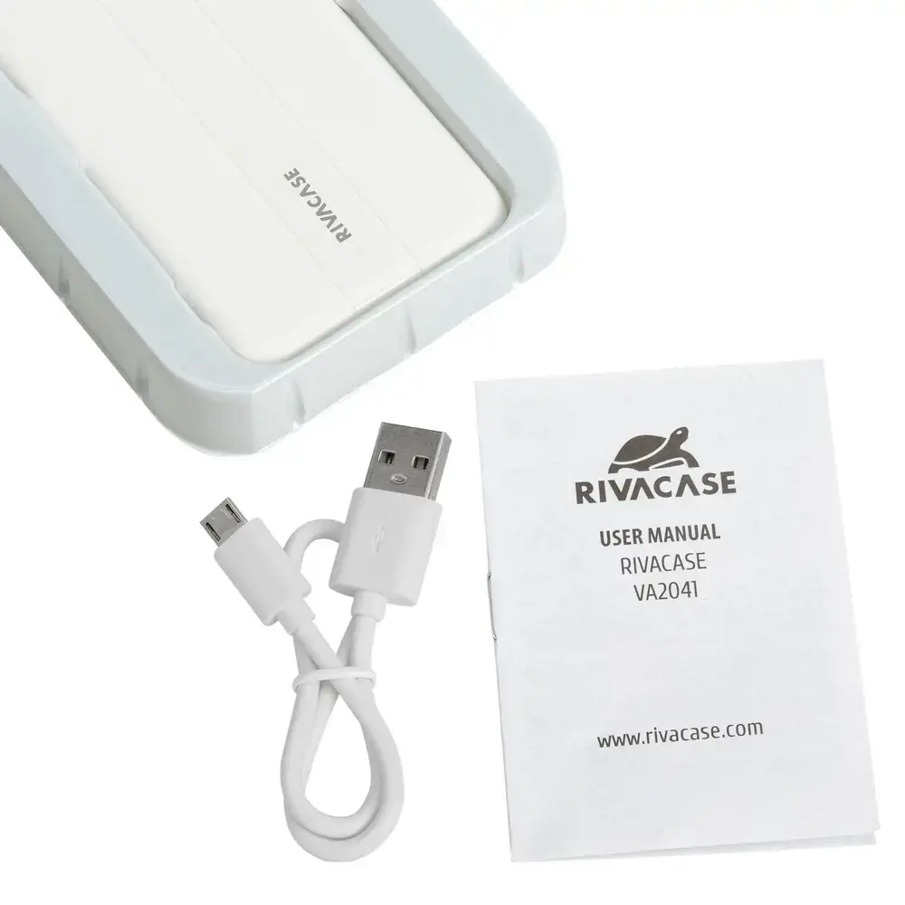 USB MAITINIMO BANKAS 10000MAH/VA2041 RIVACASE