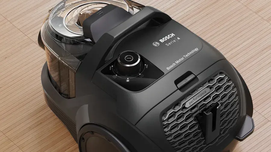 "Bosch Serie 4" BGC21X300, 550 W, cilindrinis dulkių siurblys, sausas, dulkių maišelis, 2 l, HEPA