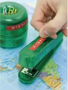 "Dymo OMEGA" įspaudimo aparatas - 9 mm x 2 m juostai