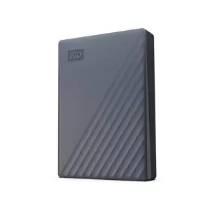 External HDD WESTERN DIGITAL My Passport WDBY3J0060BGY-WESN 6TB USB-C Colour Grey WDBY3J0060BGY-WESN