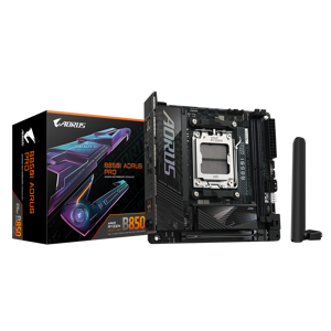 Mainboard GIGABYTE AMD B850 SAM5 Mini-ITX Memory DDR5 Memory slots 2 1xPCI-Express 16x 2xM.2 1xHDMI…