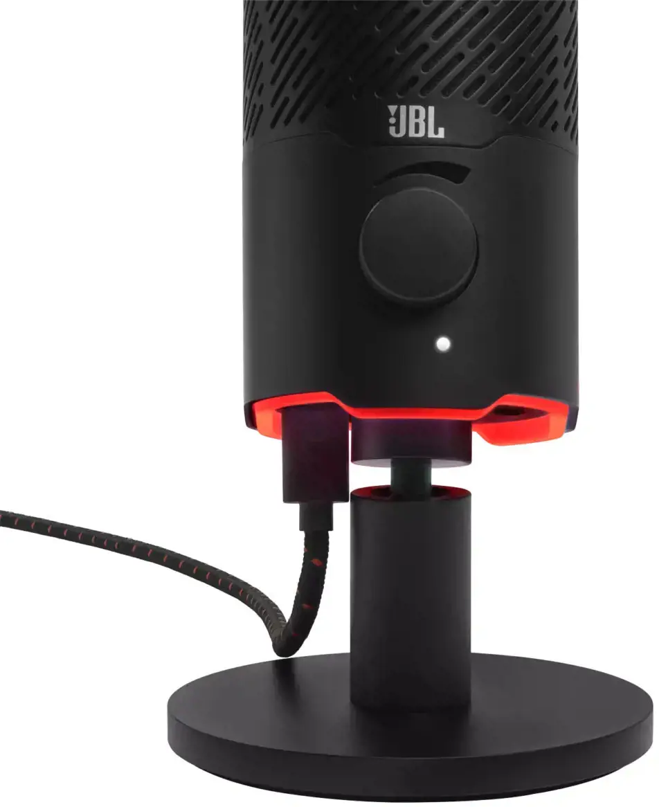 JBL mikrofonas "Quantum Stream", juodas