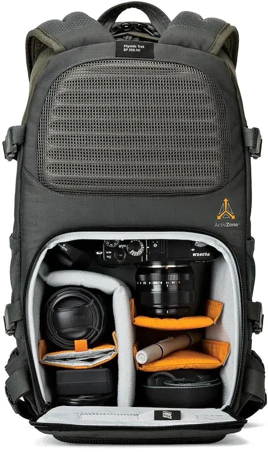 "Lowepro" kuprinė Flipside Trek BP 250 AW, pilka