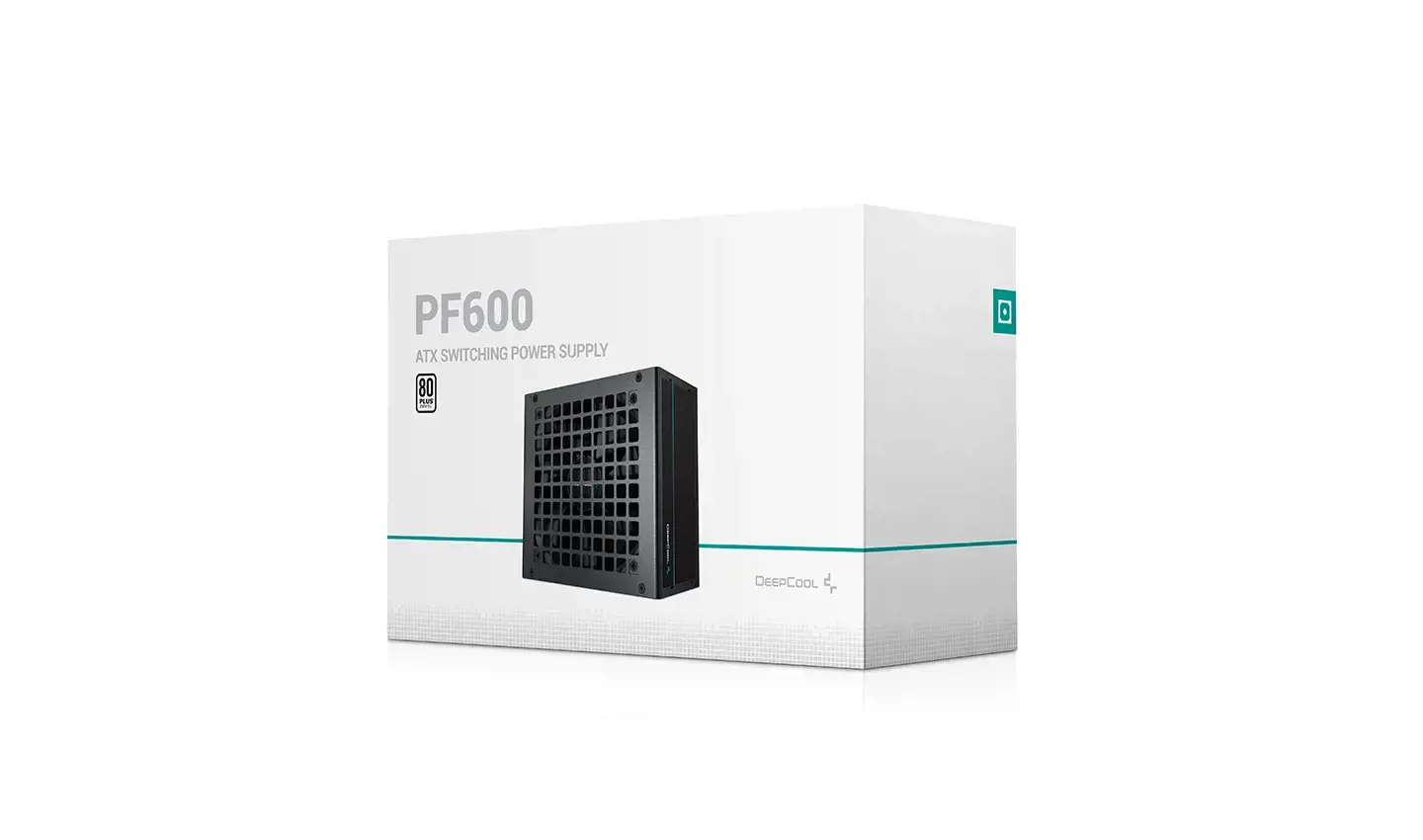 Maitinimo blokas Deepcool R-PF600D-HA0B-EU, 600 W, 80 PLUS Standard Certified