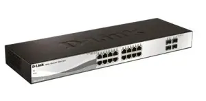 D-Link DGS-1210-20, valdomas, L2, dvipusis duomenų perdavimas, montuojamas į stovą, 1U