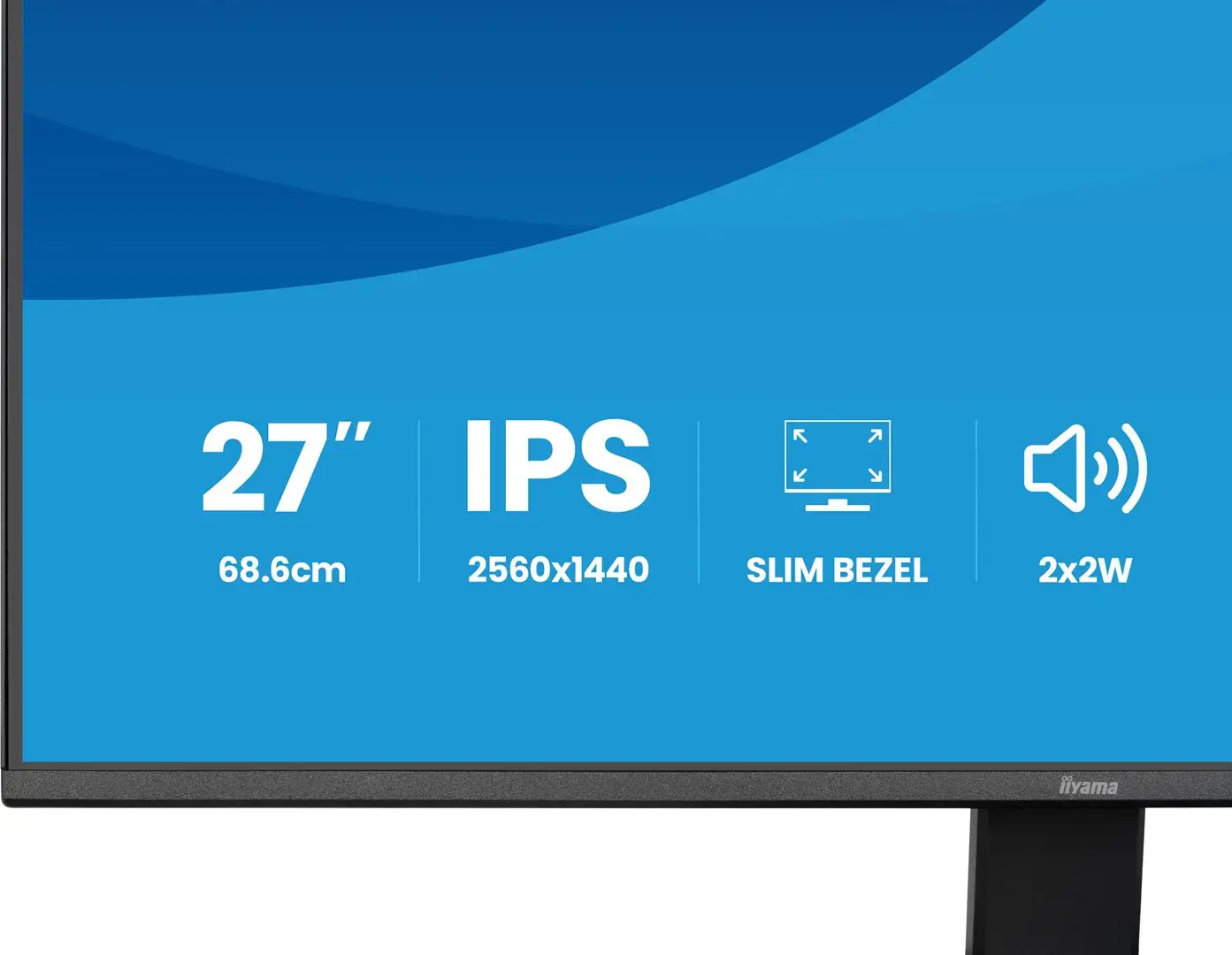 iiyama ProLite X2791QS-B1 computer monitor 68.6 cm (27") 2560 x 1440 pixels Quad HD LED Black